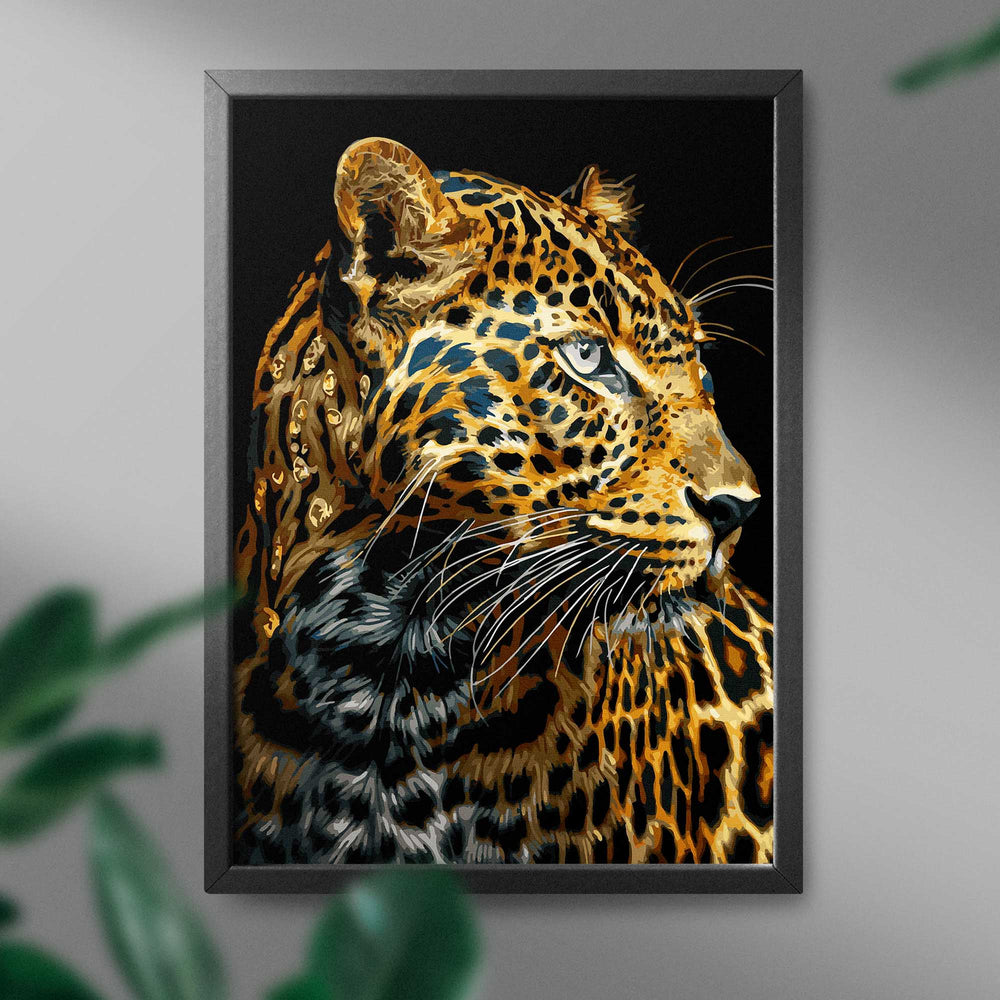 
                      
                        Malen nach Zahlen - Leopard mit blauen Augen
                      
                    