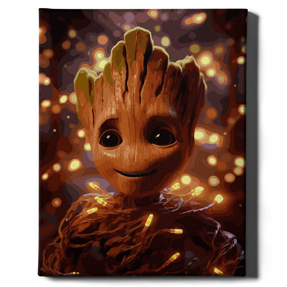 Malen nach Zahlen - Baby Groot