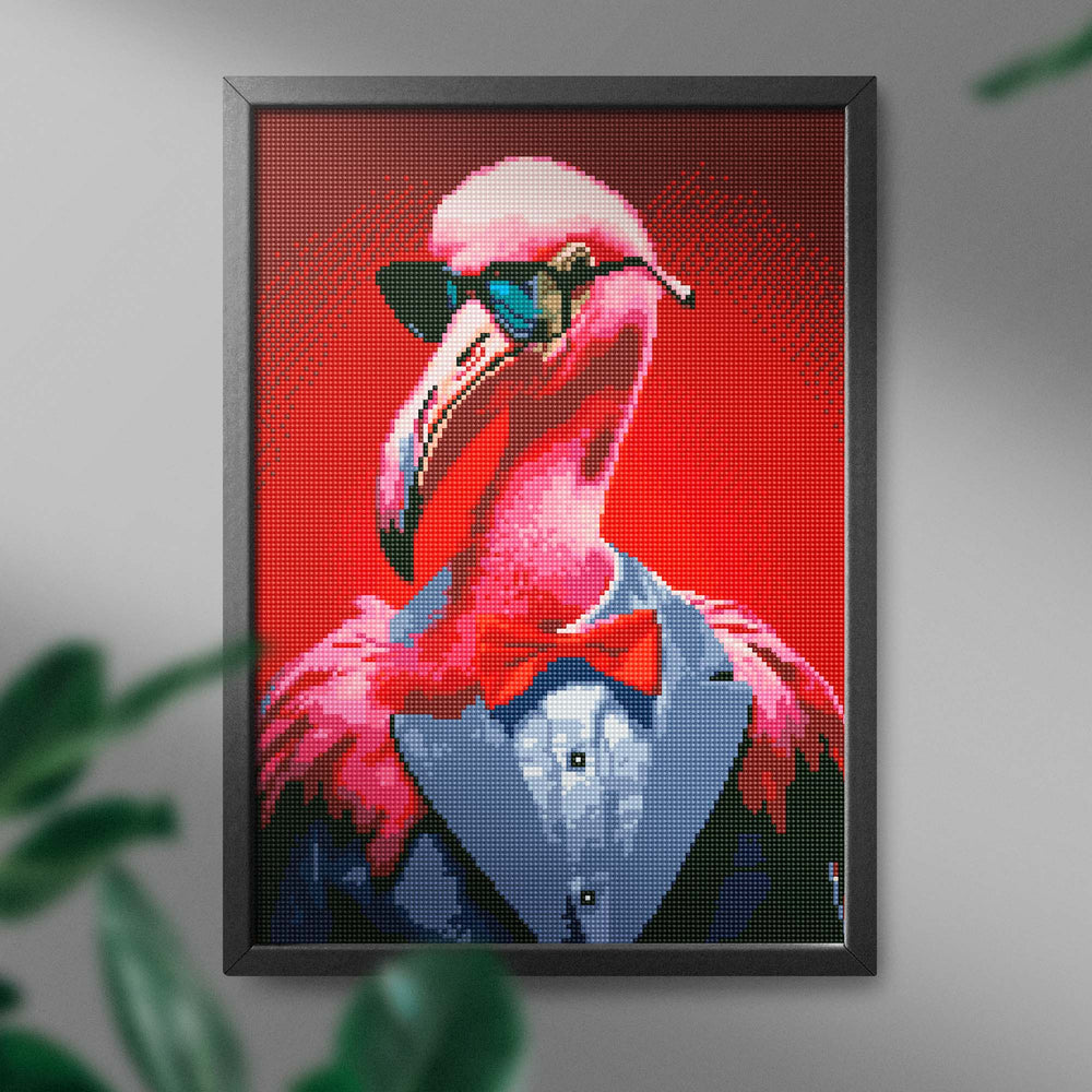 
                      
                        5D Diamond Painting Set 40x50 mit Rahmen – Flamingo-Anwalt
                      
                    